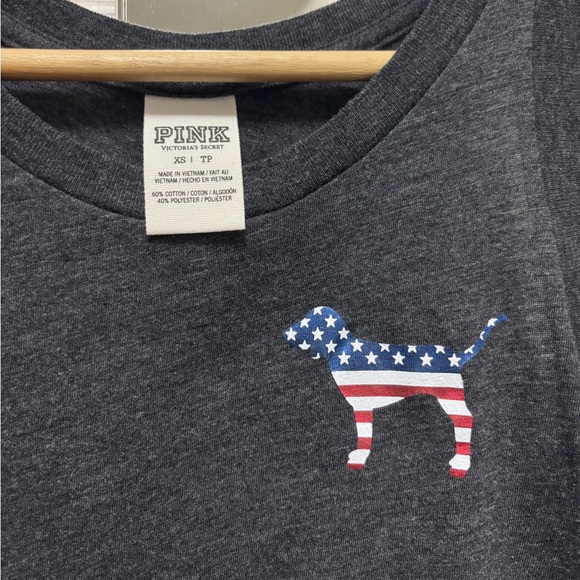 Vintage PINK sequin dog tank top - Picture 4 of 4